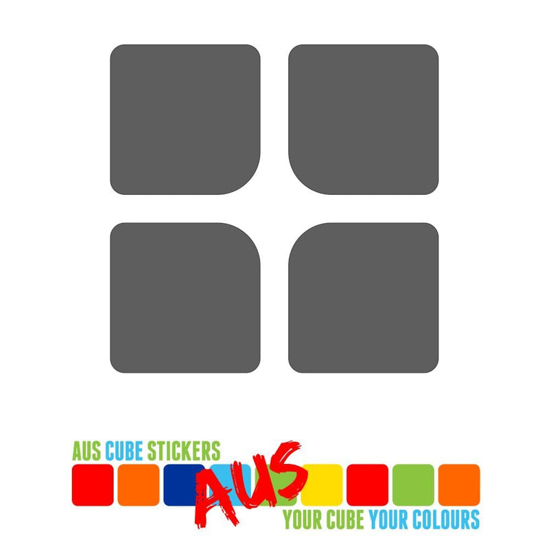 AusCubeSticker Sticker Sheet: 2x2 Florian
