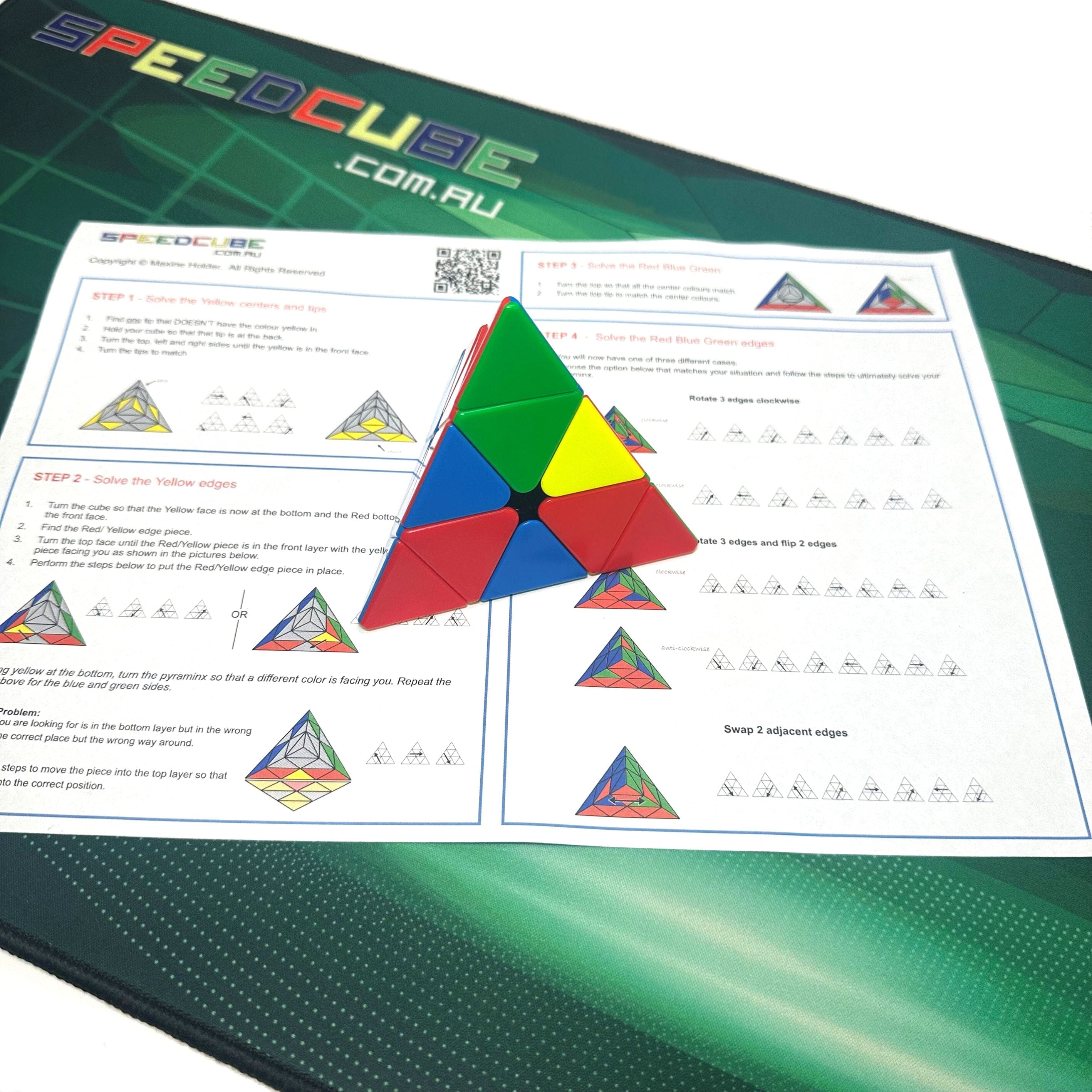 How To Solve a Pyraminx Beginners Guide PDF DOWNLOAD