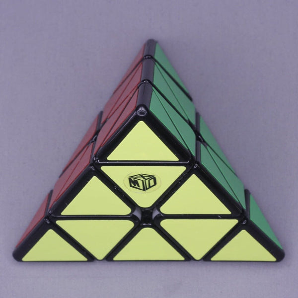 PREOWNED X-Man Design 'Bell' Magnetic Pyraminx black stickered