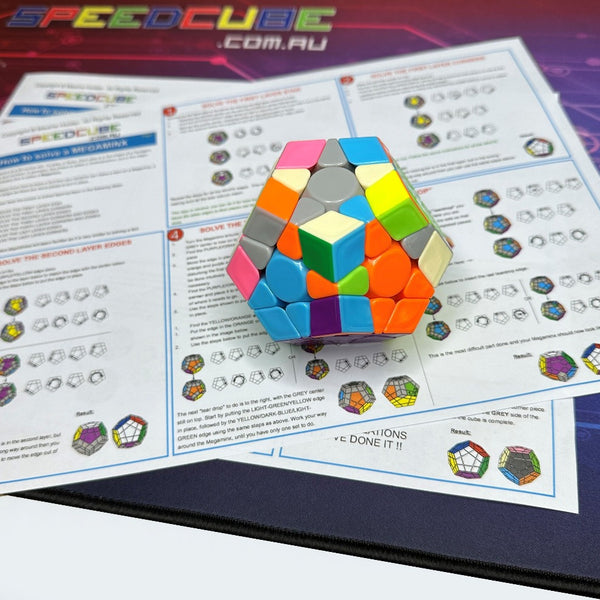 How To Solve a MEGAMINX Beginners Guide PDF DOWNLOAD
