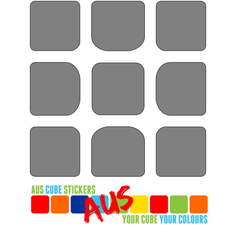 AusCubeSticker Sticker Sheet: YJ MGC 3X3 Stickers Aus Cube Stickers 