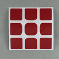 AusCubeSticker Sticker Sheet: 3x3 45MM Florian-Square Stickers Aus Cube Stickers Red 