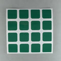 AusCubeSticker Sticker Sheet: 4x4 Stickers Aus Cube Stickers Dark Green 