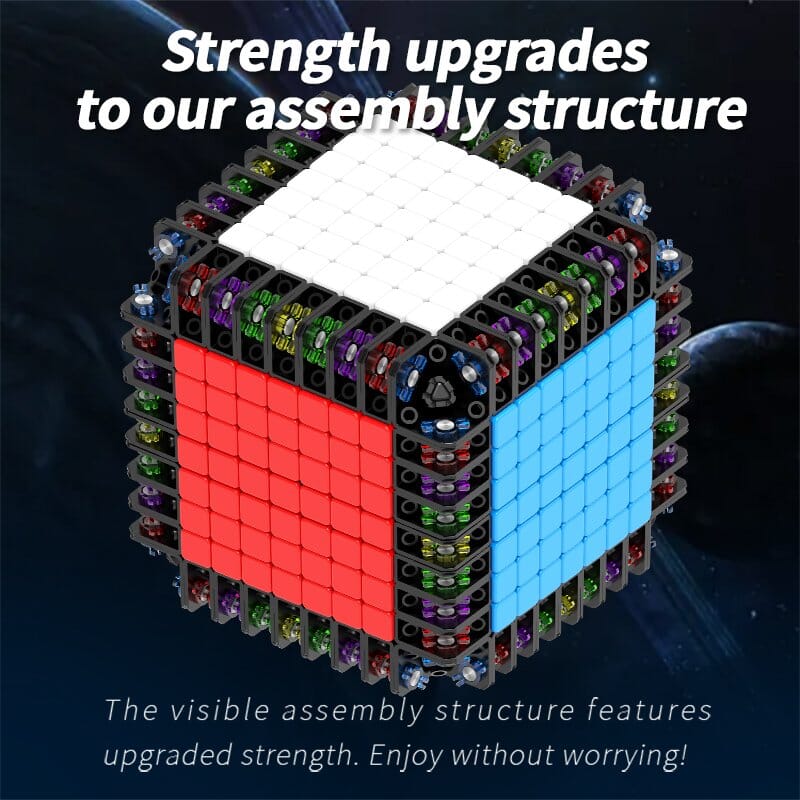 DianSheng Galaxy 9M 9x9x9 Stickerless Magnetic Big Cube 9x9 DianSheng 