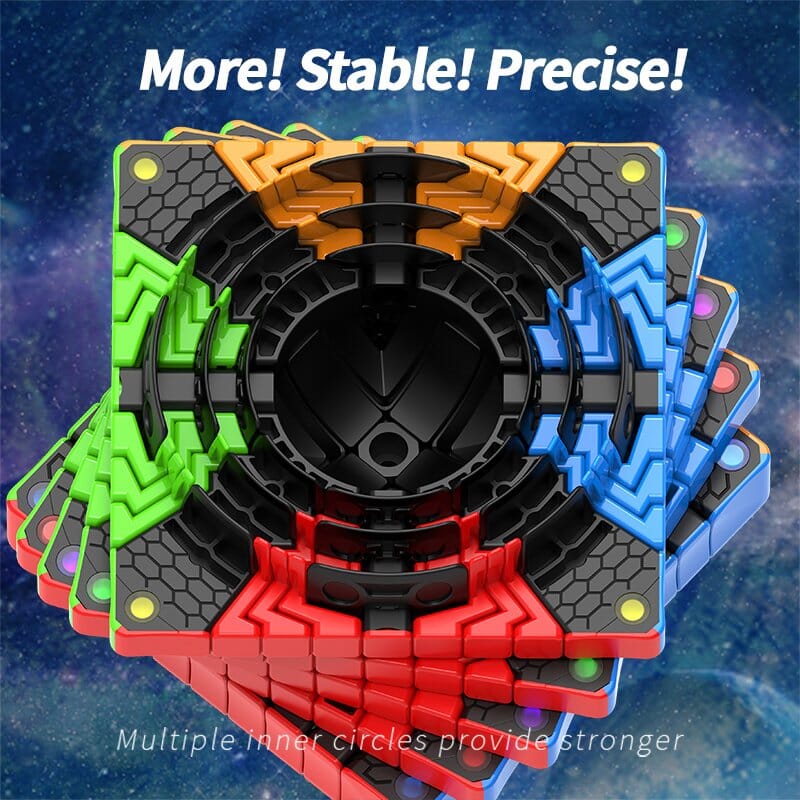 DianSheng Galaxy 9M 9x9x9 Stickerless Magnetic Big Cube 9x9 DianSheng 