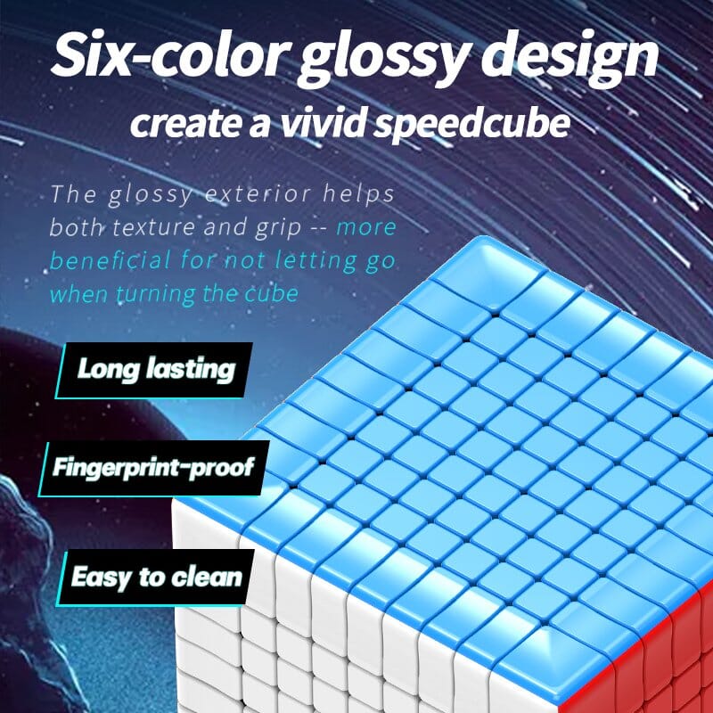 DianSheng Galaxy 9M 9x9x9 Stickerless Magnetic Big Cube 9x9 DianSheng 