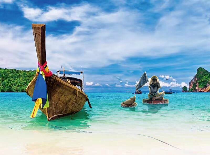 Bei Bi La 1000 Piece Jigsaw Puzzle – Fishing Junk Boats Jigsaw Puzzle Bei Bi La 