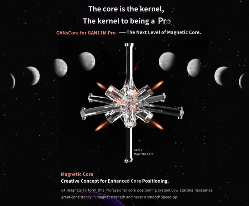 GAN 11 M Pro Magnetic Speed Cube 3x3 GAN Core