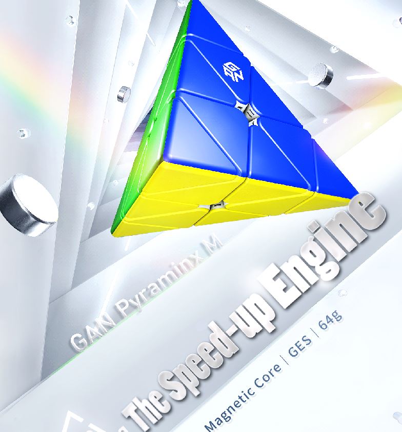 GAN Magnetic Pyraminx Standard | Explorer | Enhanced Pyraminx GAN 