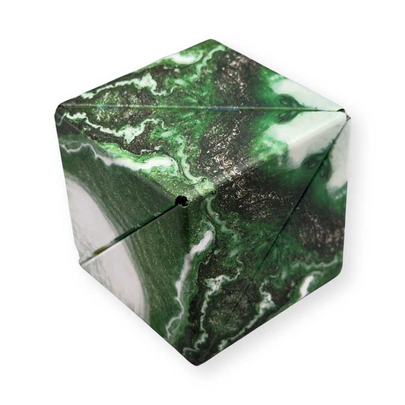 Shengshou Infinity Shape Shifting Fidget Cube Fidget Shengshou Green/White 