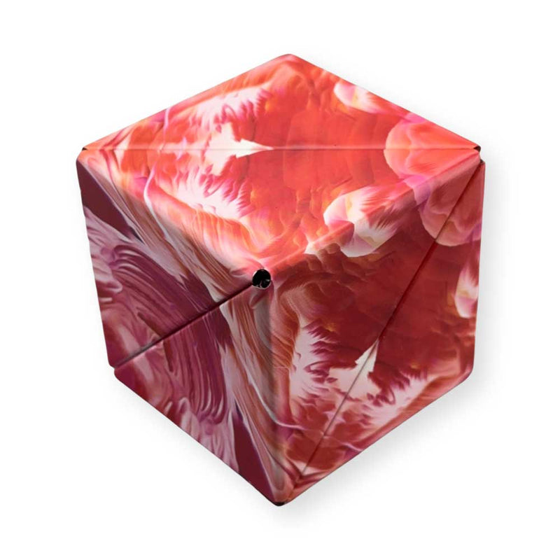 Shengshou Infinity Shape Shifting Fidget Cube Fidget Shengshou Pink/Red 