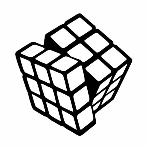Rubik's Cube Vinyl Decal Sticker Decal SPEEDCUBE PTY. LTD. 