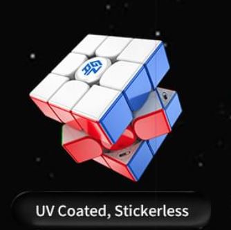GAN 11 M Pro Magnetic Speed Cube 3x3 GAN UV Coated Primary Internal Stickerless 