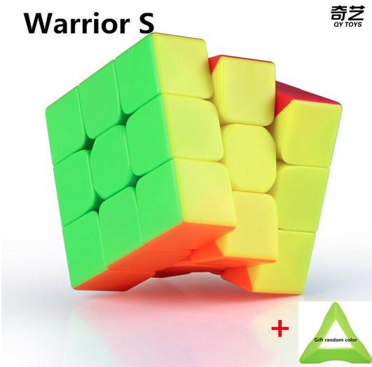 QiYi Warrior S 3x3 Stickerless Speed Cube 3x3 QiYi 