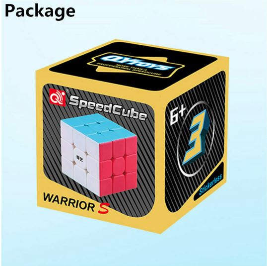 QiYi Warrior S 3x3 Stickerless Speed Cube 3x3 QiYi 