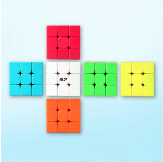 QiYi Warrior S 3x3 Stickerless Speed Cube 3x3 QiYi 