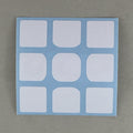 AusCubeSticker Sticker Sheet: 3x3 45MM Florian-Square Stickers Aus Cube Stickers White 