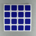 AusCubeSticker Sticker Sheet: 4x4 Stickers Aus Cube Stickers Brilliant Blue 