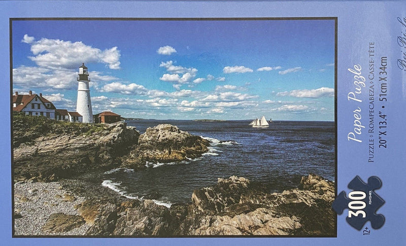 Bei Bi La 300 Piece Jigsaw Puzzle "Lighthouse with Sailboat"