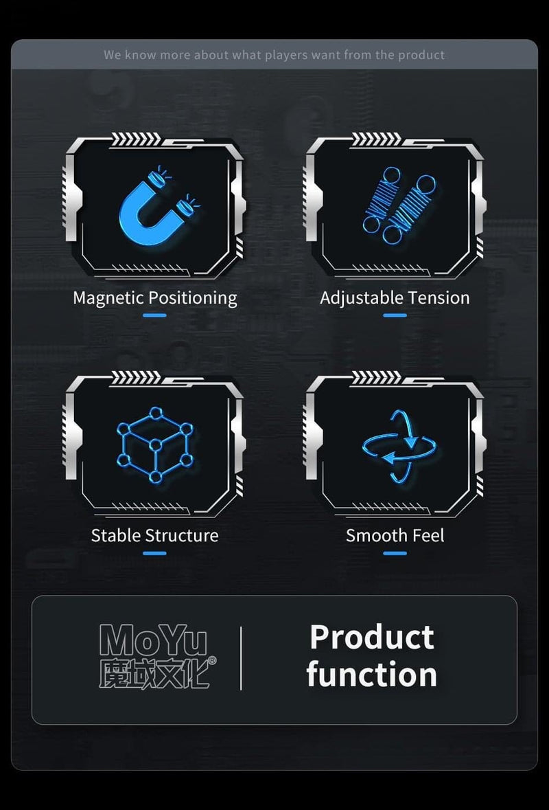 MoYu AoFu WRM 7x7x7 Magnetic Speed Cube 7x7 Moyu 