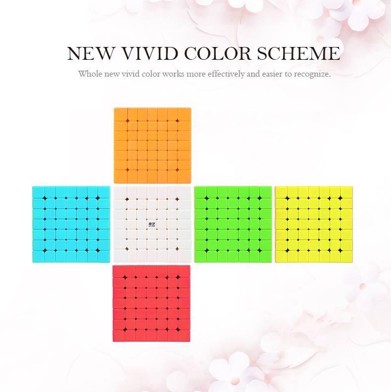 QiYi QiXing 7x7 vivid color scheme