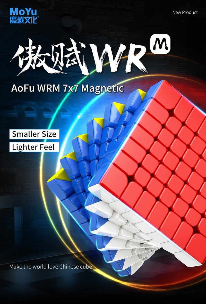 MoYu AoFu WRM 7x7x7 Magnetic Speed Cube 7x7 Moyu 
