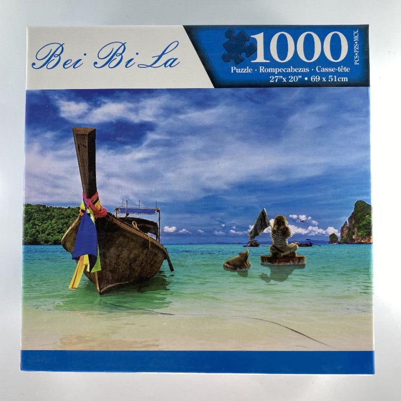 Bei Bi La 1000 Piece Jigsaw Puzzle – Fishing Junk Boats Jigsaw Puzzle Bei Bi La 
