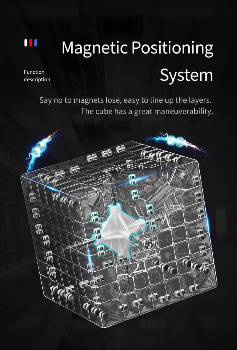 MoYu AoFu WRM 7x7x7 Magnetic Speed Cube 7x7 Moyu 