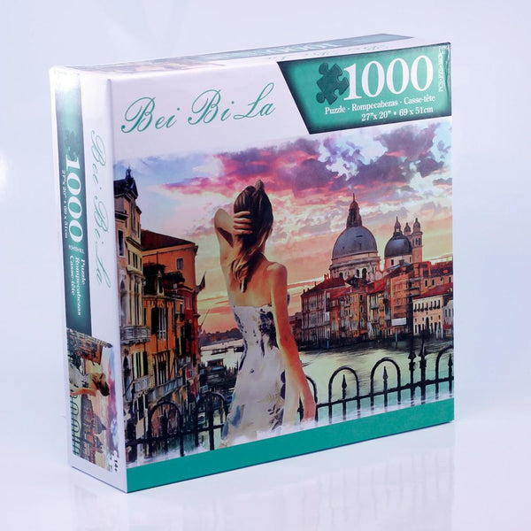 Bei Bi La 1000 Piece Jigsaw Puzzle "Girl in Venice" Jigsaw Puzzle Bei Bi La 