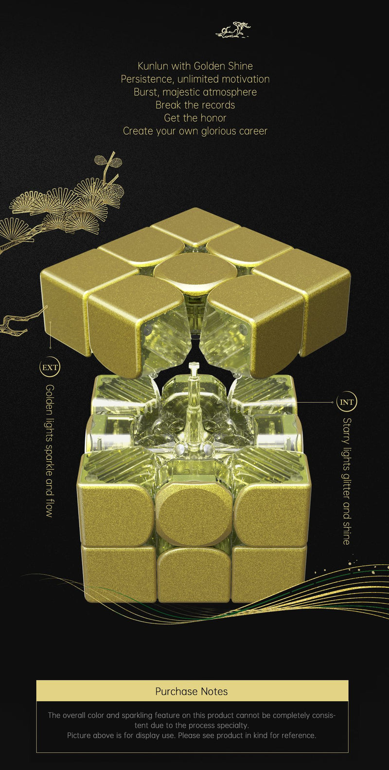 GAN 13 M MAGLEV 3x3x3 LIMITED "KunLun" Edition 2022 3x3 GAN 
