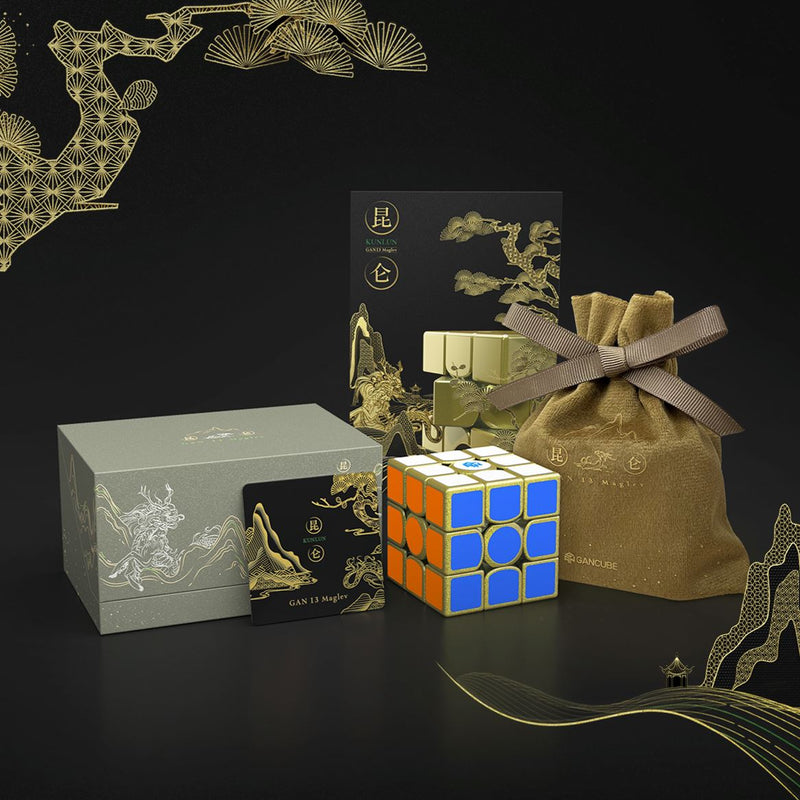 GAN 13 M MAGLEV 3x3x3 LIMITED "KunLun" Edition 2022 3x3 GAN 