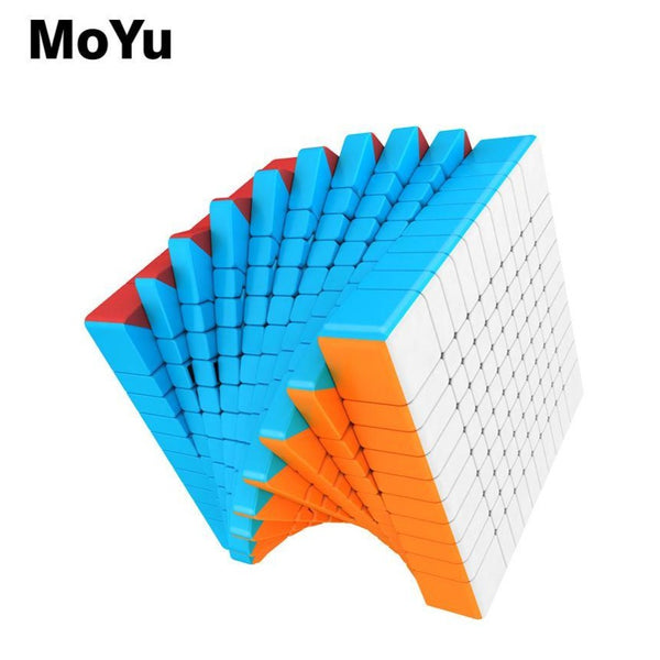 MoFang JiaoShi Meilong 10x10x10 Stickerless Big Cube 10x10 MoFangJiaoShi 